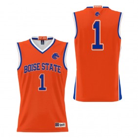 #1 Boise State Broncos ProSphere Youth Basketball Jersey Orange