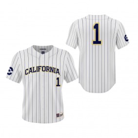 #1 Cal Bears ProSphere Baseball Jersey White