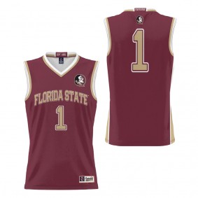 #1 Florida State Seminoles ProSphere Basketball Jersey Garnet