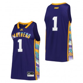 #1 Prairie View A&M Panthers Honoring Black Excellence Replica Basketball Jersey Purple