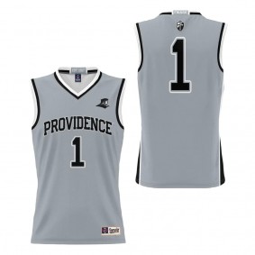 #1 Providence Friars ProSphere Youth Basketball Jersey Silver