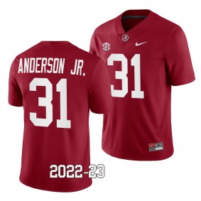 Will Anderson Jr. Alabama Crimson Tide 2022-23 College Football Jersey Men's Crimson #31 Uniform