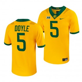 Dillon Doyle Baylor Bears #5 Gold Jersey 2022-23 Untouchable Game Men's Football Uniform