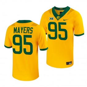 John Mayers Baylor Bears #95 Gold Jersey 2022-23 Untouchable Game Men's Football Uniform