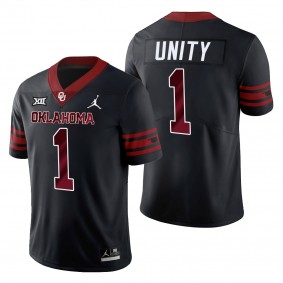 Oklahoma Sooners Unity Together #1 Anthracite Men's Alternate Football Jersey