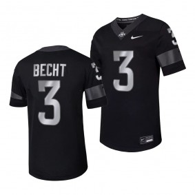 Iowa State Cyclones Rocco Becht Jersey 2023 Alternate Football Black #3 Replica Men's Shirt