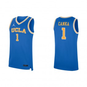 Abramo Canka UCLA Bruins Jordan Brand Replica Basketball Jersey Blue