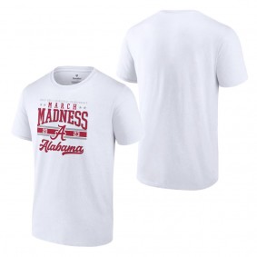 Alabama Crimson Tide Fanatics Branded 2023 NCAA Men's Basketball Tournament March Madness T-Shirt White