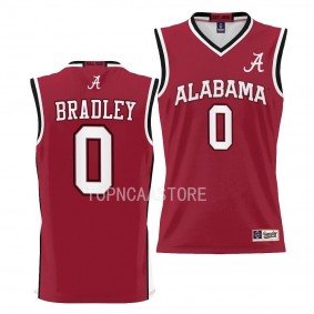Alabama Crimson Tide Jaden Bradley College Basketball Jersey Youth Crimson