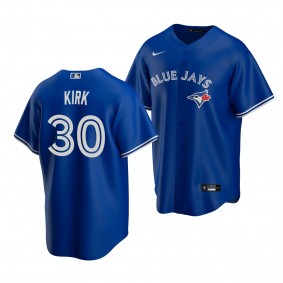 Alejandro Kirk Toronto Blue Jays #30 Royal Replica Alternate Jersey