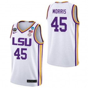 Alexis Morris LSU Tigers White College Women's Basketball Final Four Jersey