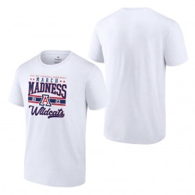 Arizona Wildcats Fanatics Branded 2023 NCAA Men's Basketball Tournament March Madness T-Shirt White