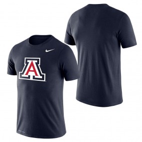 Arizona Wildcats School Logo Legend Performance T-Shirt Navy