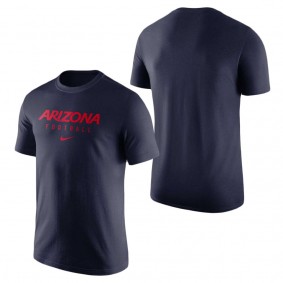 Arizona Wildcats Team Issue Performance T-Shirt Navy
