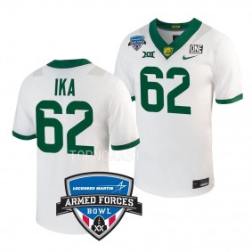Baylor Bears 2022 Armed Forces Bowl Siaki Ika #62 White Men's Football Jersey
