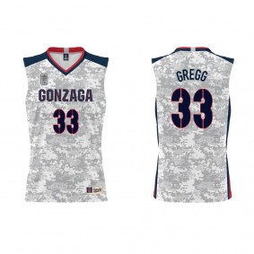 Ben Gregg Gonzaga Bulldogs ProSphere 2022 Carrier Classic Jersey White