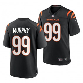 2023 NFL Draft Myles Murphy Cincinnati Bengals #99 Black Game Jersey Men's