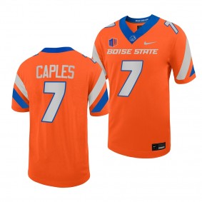 Latrell Caples Boise State Broncos Untouchable Game Football Jersey Men's Orange #7 Uniform