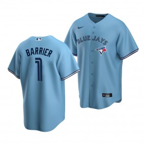 Brandon Barrier Toronto Blue Jays 2022 MLB Draft Jersey Blue Alternate Replica