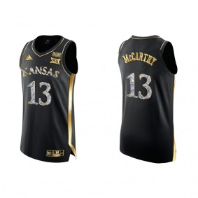 Charlie McCarthy Kansas Jayhawks Diamond Edition College Basketball Jersey Black