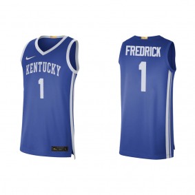 CJ Fredrick Kentucky Wildcats Limited Basketball Jersey Royal