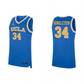 David Singleton UCLA Bruins Jordan Brand Replica Basketball Jersey Blue