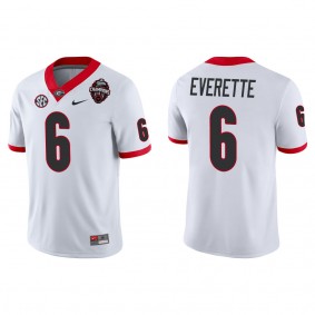 Daylen Everette Georgia Bulldogs Nike College Football Playoff 2022 National Champions Game Jersey White