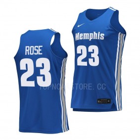 Memphis Tigers Derrick Rose Royal #23 Replica Jersey College Basketball