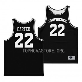 Devin Carter #22 Providence Friars Replica College Basketball Jersey Black