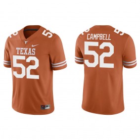 DJ Campbell Texas Longhorns Nike Game College Football Jersey Texas Orange