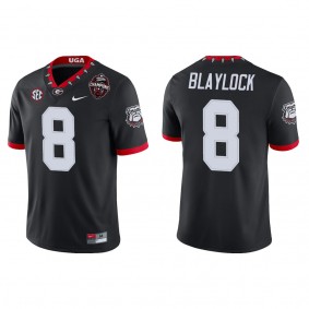Dominick Blaylock Georgia Bulldogs Nike College Football Playoff 2022 National Champions Game Jersey Black
