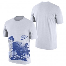 Duke Blue Devils Nike Basketball 90s Hoop Max T-Shirt White
