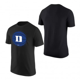 Duke Blue Devils Nike Basketball Logo T-Shirt Black