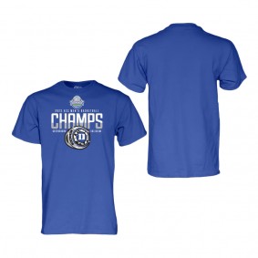 Duke Blue Devils Blue 84 2023 ACC Men's Basketball Conference Tournament Champions Locker Room T-Shirt Royal