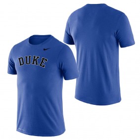Duke Blue Devils School Logo Legend Performance T-Shirt Royal
