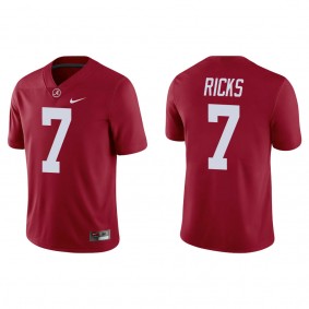 Eli Ricks Alabama Crimson Tide Nike Game College Football Jersey Crimson