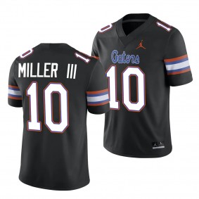 Jack Miller III Florida Gators Alternate Football Black Men 10 Jersey 2023-24
