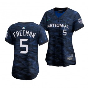 National League Freddie Freeman #5 2023 MLB All-Star Game Limited Player Royal Jersey Women's