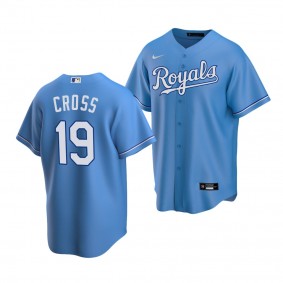 Gavin Cross Kansas City Royals 2022 MLB Draft Jersey Blue Alternate Replica