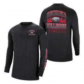 Georgia Bulldogs Tour Max 90 Long Sleeve T-Shirt Black