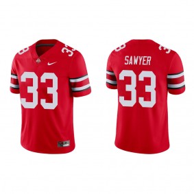 Jack Sawyer Ohio State Buckeyes Nike Game College Football Jersey Red