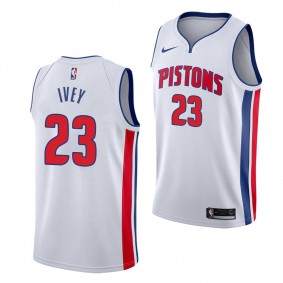 2022 NBA Draft Jaden Ivey #23 Pistons White Association Edition Jersey Purdue Boilermakers