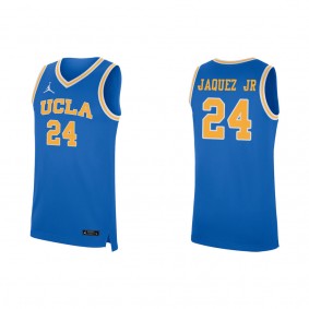 Jaime Jaquez Jr. UCLA Bruins Jordan Brand Replica Basketball Jersey Blue
