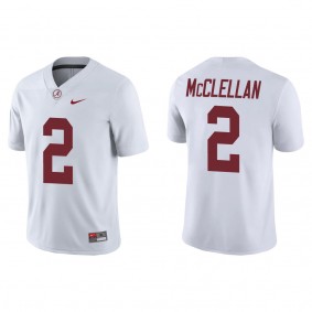 Jase McClellan Alabama Crimson Tide Nike Game College Football Jersey White