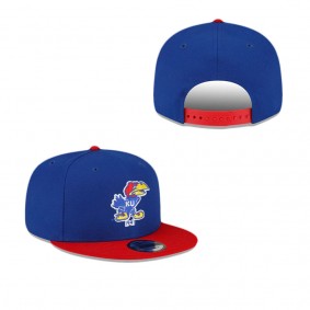 Kansas Jayhawks 9FIFTY Snapback Royal Hat