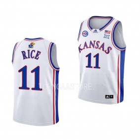 M.J. Rice Kansas Jayhawks College Basketball Jersey - Youth