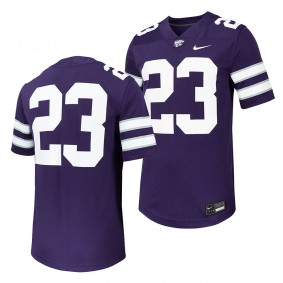 Kansas State Wildcats Untouchable Home #23 Purple Men's Game Football Jersey