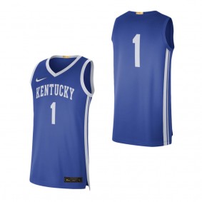 Kentucky Wildcats Limited Basketball Jersey Royal