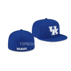 Kentucky Wildcats Royal College Headwear 59FIFTY Fitted Cap Hat