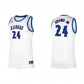 KJ Adams Jr. Kansas Jayhawks adidas Alumni Classic College Basketball Jersey White